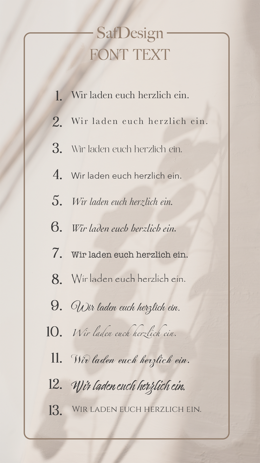 Green Leaf - Namenskarten Platzkarten