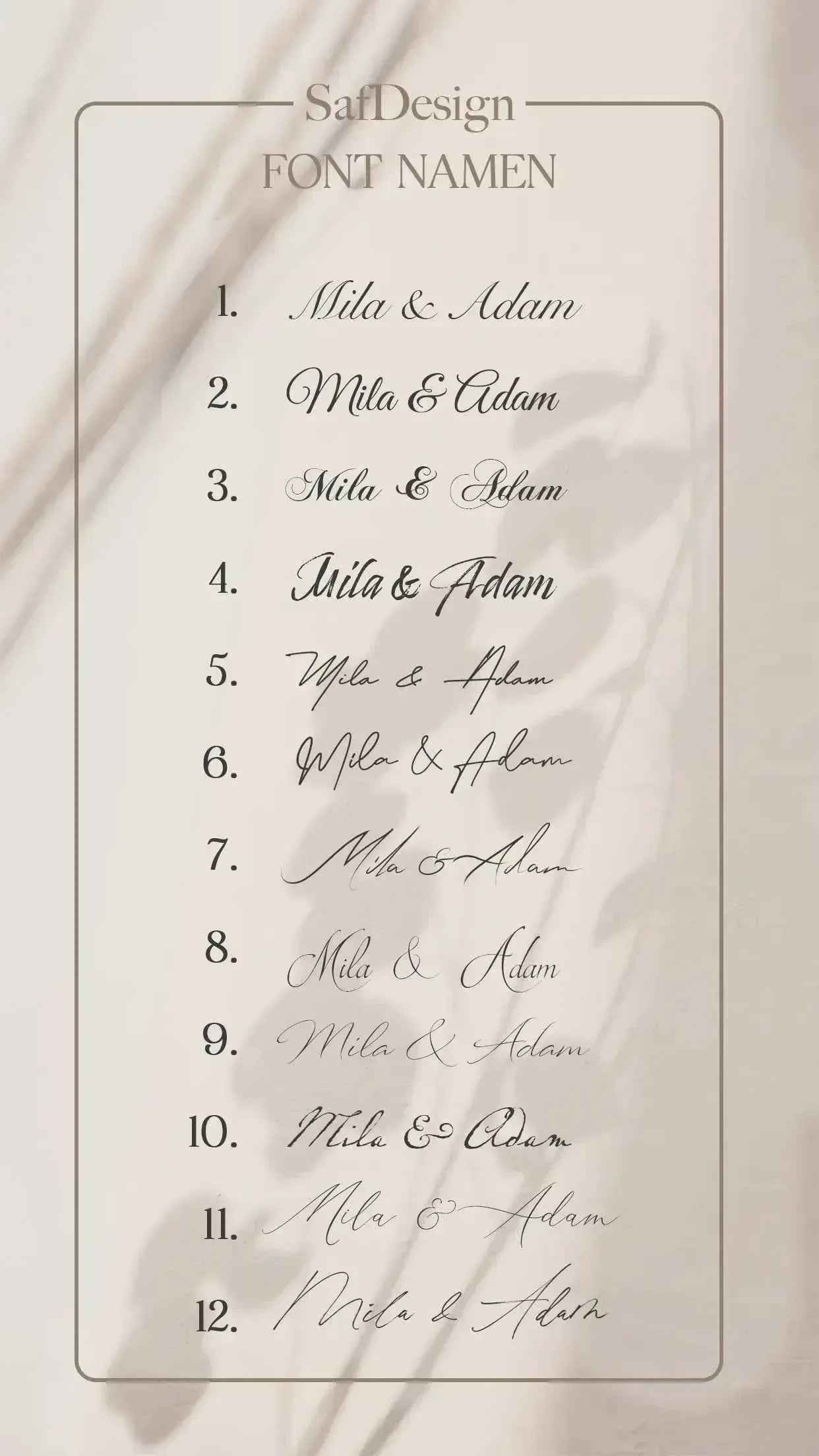 Goldbraun Henna Karten, Kina Davetiyesi DIN A7