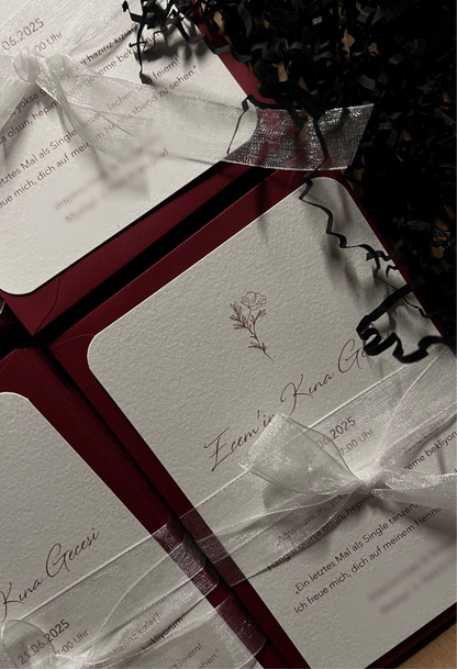 Rounded Edges I Minimal Invitation 