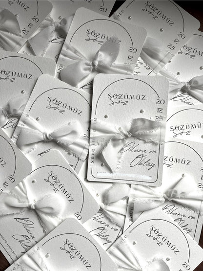 Minimal Save the Date