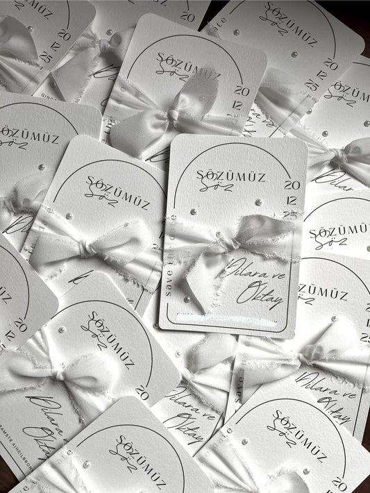 Minimal Save the Date