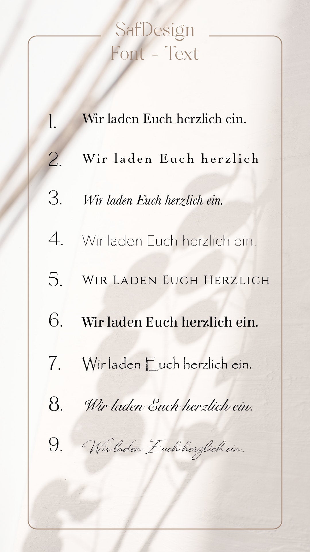 Schleierkraut Print Cotton Paper DIN A6 I Büttenpapier Einladung I Hochzeit I Standesamt I Save the Date