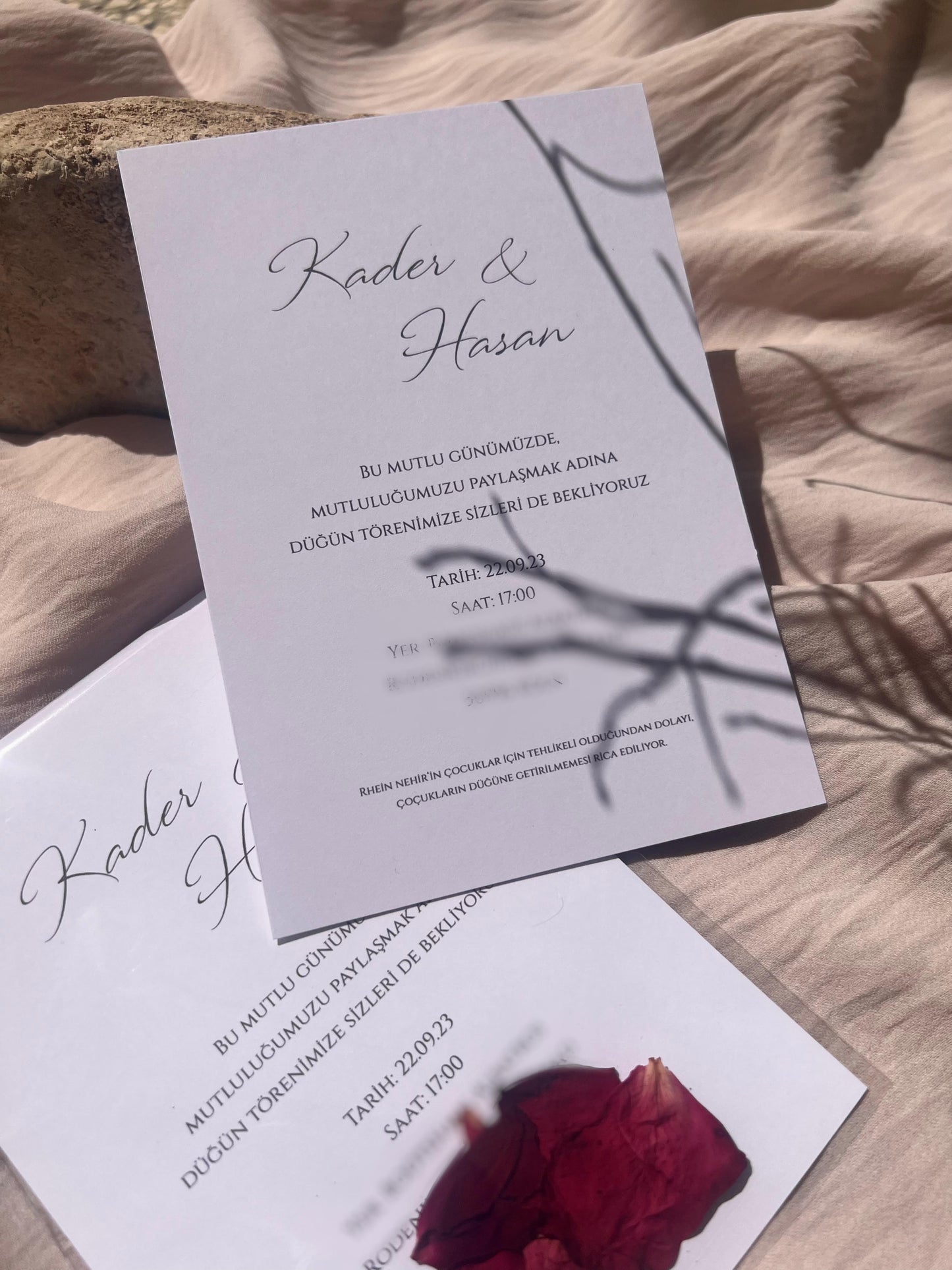 Dream of Roses I Einladung Hochzeit, Save the Date